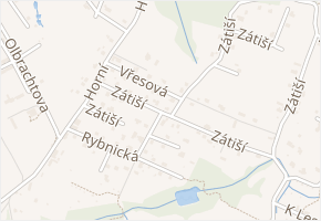 Zátiší v obci Frýdek-Místek - mapa ulice