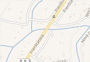 Frenštátská v obci Frýdlant nad Ostravicí - mapa ulice