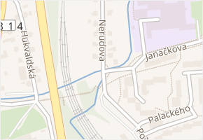Janáčkova v obci Frýdlant nad Ostravicí - mapa ulice