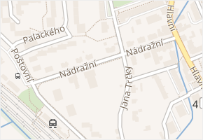 Nádražní v obci Frýdlant nad Ostravicí - mapa ulice