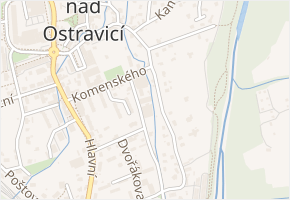Wolkerova v obci Frýdlant nad Ostravicí - mapa ulice