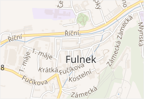 Kledenského v obci Fulnek - mapa ulice