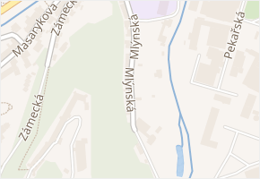 Mlýnská v obci Fulnek - mapa ulice