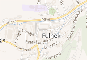 Řeznická v obci Fulnek - mapa ulice