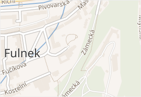 Sborová v obci Fulnek - mapa ulice
