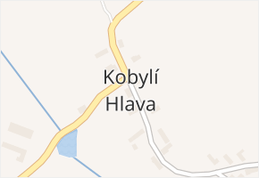Kobylí Hlava v obci Golčův Jeníkov - mapa části obce
