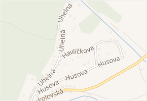 Havlíčkova v obci Habartov - mapa ulice
