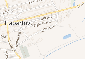 Okružní v obci Habartov - mapa ulice