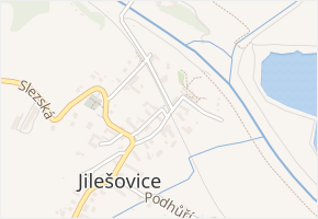 K Trati v obci Háj ve Slezsku - mapa ulice