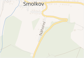 Náhorní v obci Háj ve Slezsku - mapa ulice