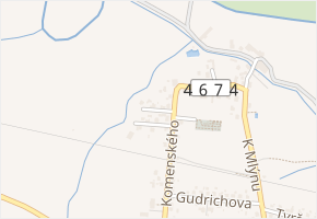 Ochabova v obci Háj ve Slezsku - mapa ulice