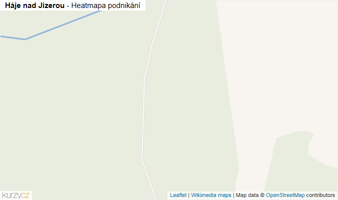Mapa Háje nad Jizerou - Firmy v obci.