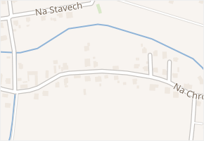 Na Chromině v obci Hať - mapa ulice