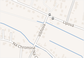 Višňová v obci Hať - mapa ulice