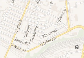 Boženy Němcové v obci Havířov - mapa ulice
