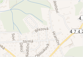 Březová v obci Havířov - mapa ulice