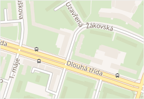 Dělnická v obci Havířov - mapa ulice