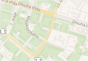 Gogolova v obci Havířov - mapa ulice