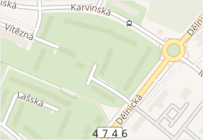 Horymírova v obci Havířov - mapa ulice