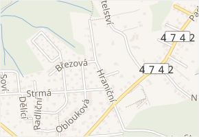 Hraniční v obci Havířov - mapa ulice
