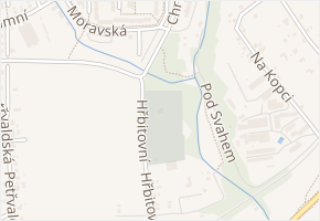 Hřbitovní v obci Havířov - mapa ulice
