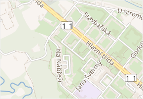 Jilemnického v obci Havířov - mapa ulice