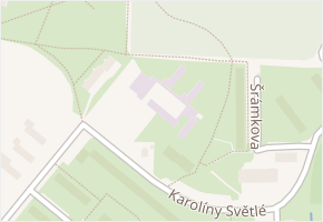 Karolíny Světlé v obci Havířov - mapa ulice