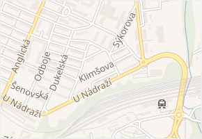 Klimšova v obci Havířov - mapa ulice