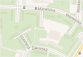 Komunardů v obci Havířov - mapa ulice