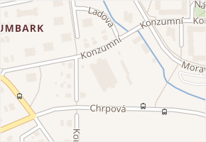 Konzumní v obci Havířov - mapa ulice