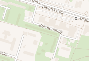 Kosmonautů v obci Havířov - mapa ulice