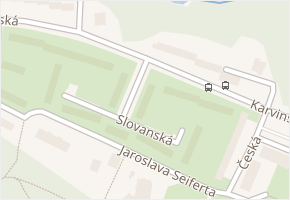 Křižíkova v obci Havířov - mapa ulice