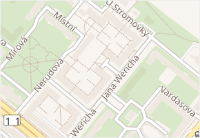 Máchova v obci Havířov - mapa ulice