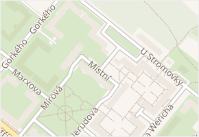 Místní v obci Havířov - mapa ulice