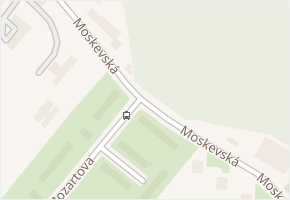 Moskevská v obci Havířov - mapa ulice