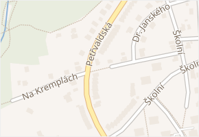 Na Kremplách v obci Havířov - mapa ulice
