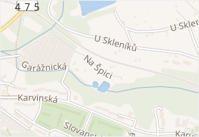 Na Špici v obci Havířov - mapa ulice