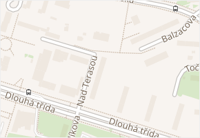 Nad Terasou v obci Havířov - mapa ulice