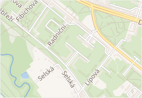 Nedbalova v obci Havířov - mapa ulice