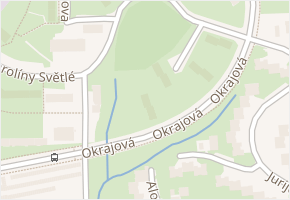 Okrajová v obci Havířov - mapa ulice