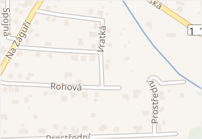 Rohová v obci Havířov - mapa ulice