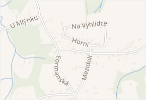 Rovná v obci Havířov - mapa ulice