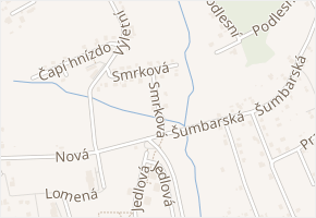 Smrková v obci Havířov - mapa ulice