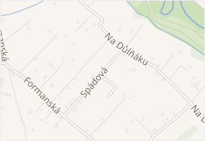 Spádová v obci Havířov - mapa ulice