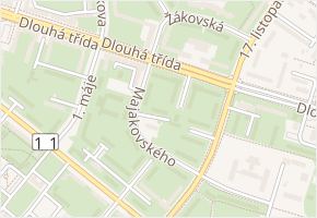 Turgeněvova v obci Havířov - mapa ulice