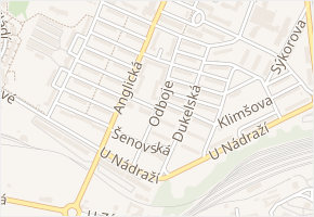 U Jeslí v obci Havířov - mapa ulice