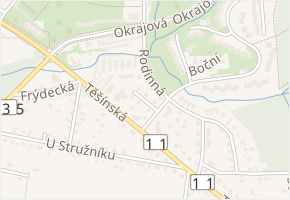 U Mýta v obci Havířov - mapa ulice