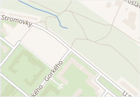 U Stromovky v obci Havířov - mapa ulice