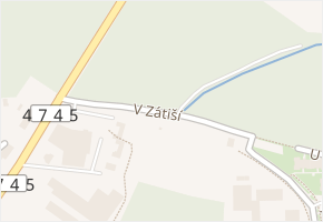 V Zátiší v obci Havířov - mapa ulice