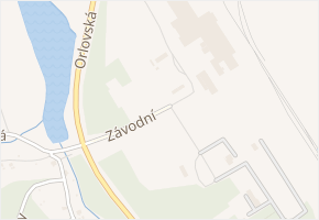 Závodní v obci Havířov - mapa ulice